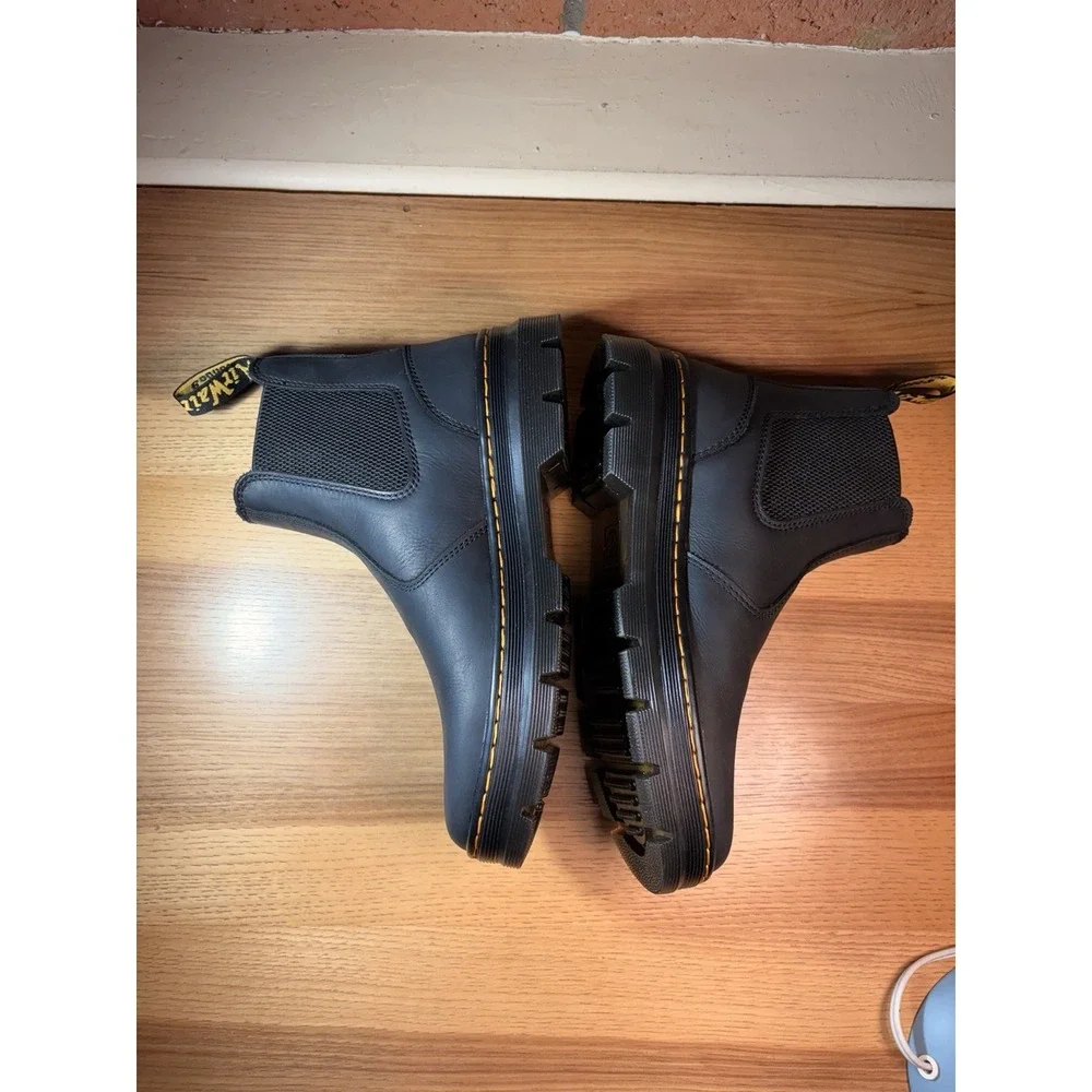 Size 9 - Men's Dr. Martens EMBURY Leather Casual Chelsea Boots (Ladies 10)